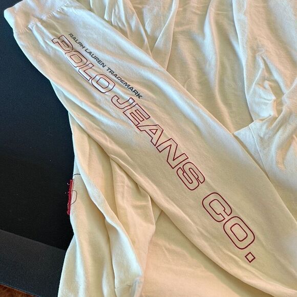 Ralph Lauren Long Sleeve Cooton Tee Shirt XL - Picture 4 of 6